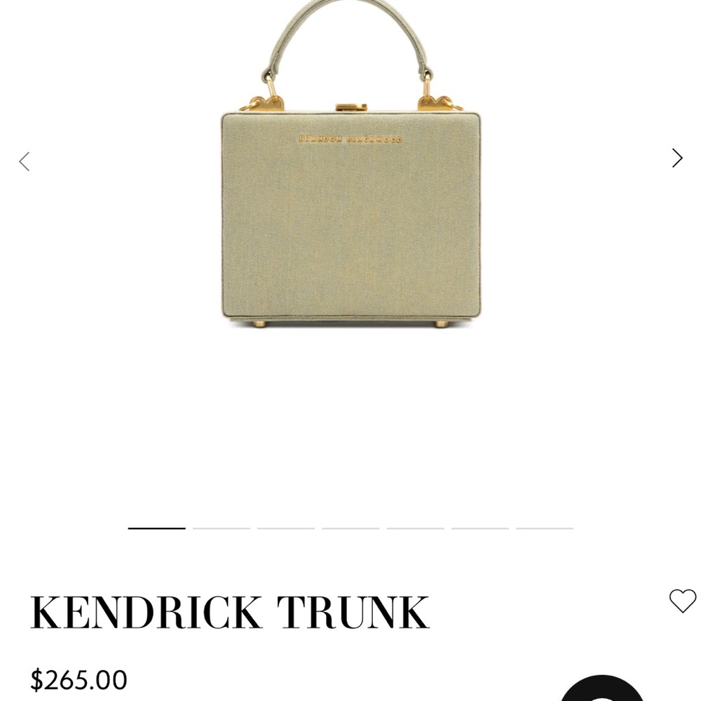 Brandon Blackwood Trunk bag